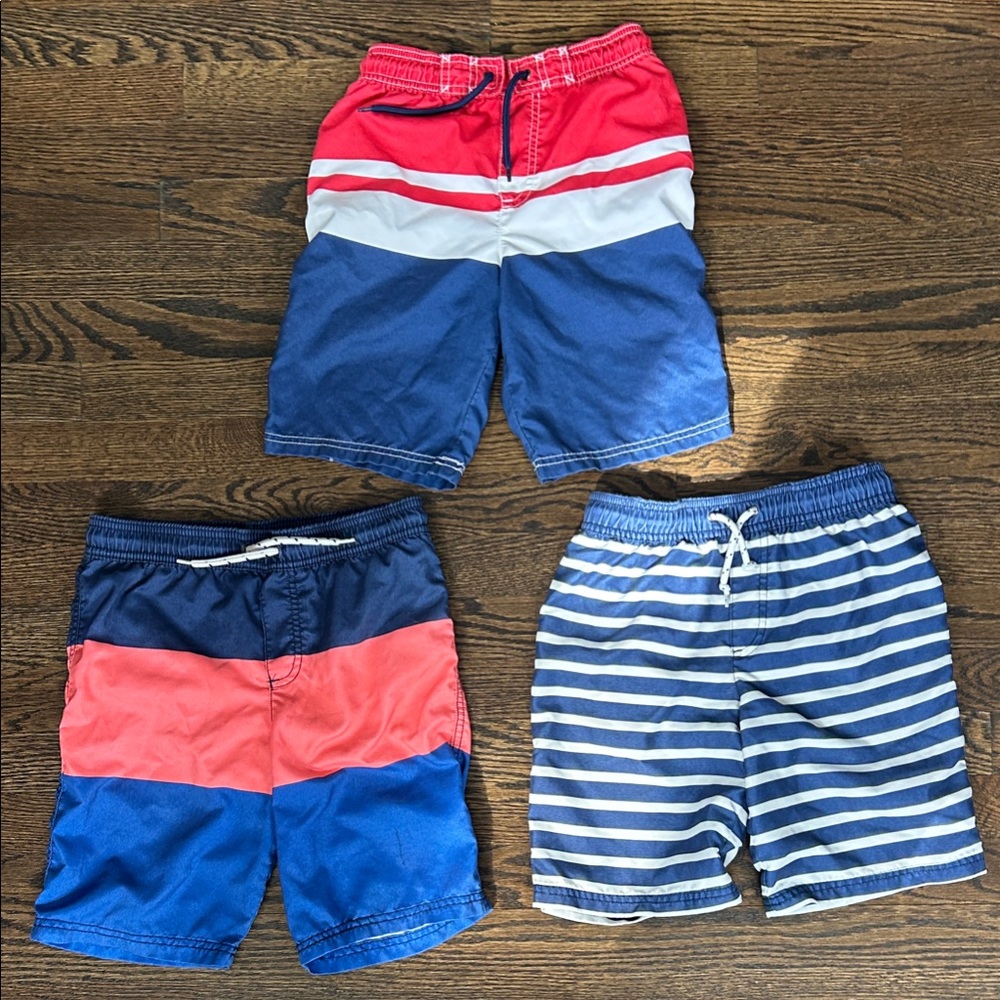 Boys Swim Trunks Bundle - Carters Size 8/8A